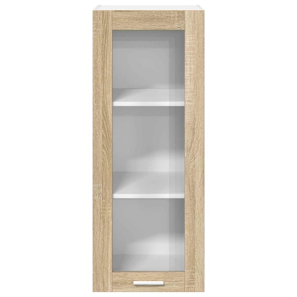 Κρεμαστό ντουλάπι με αποθήκευση Δρύς Sonoma 40 x 31 x 100 εκ.
