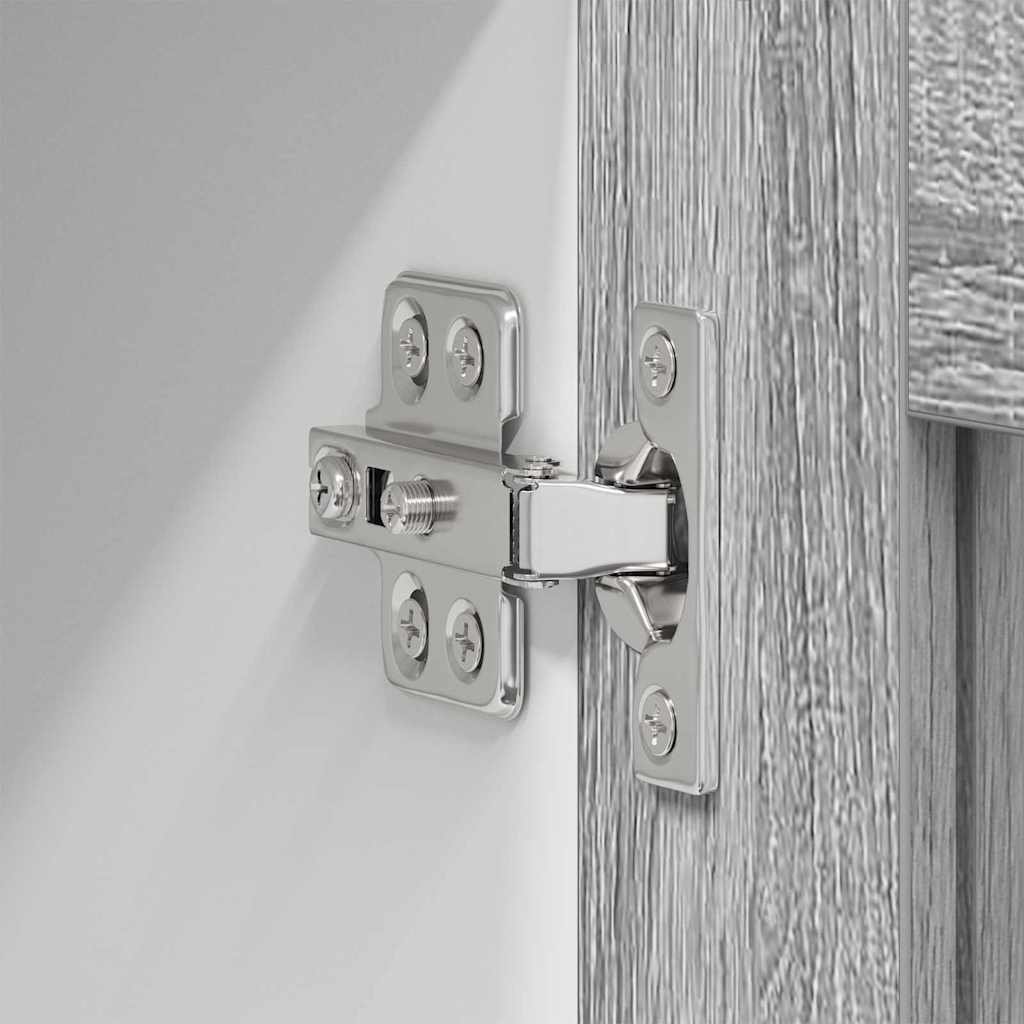 Κρεμαστό ντουλάπι με αποθήκευση Γκρίζο Σονομα 60 x 31 x 100 εκ.