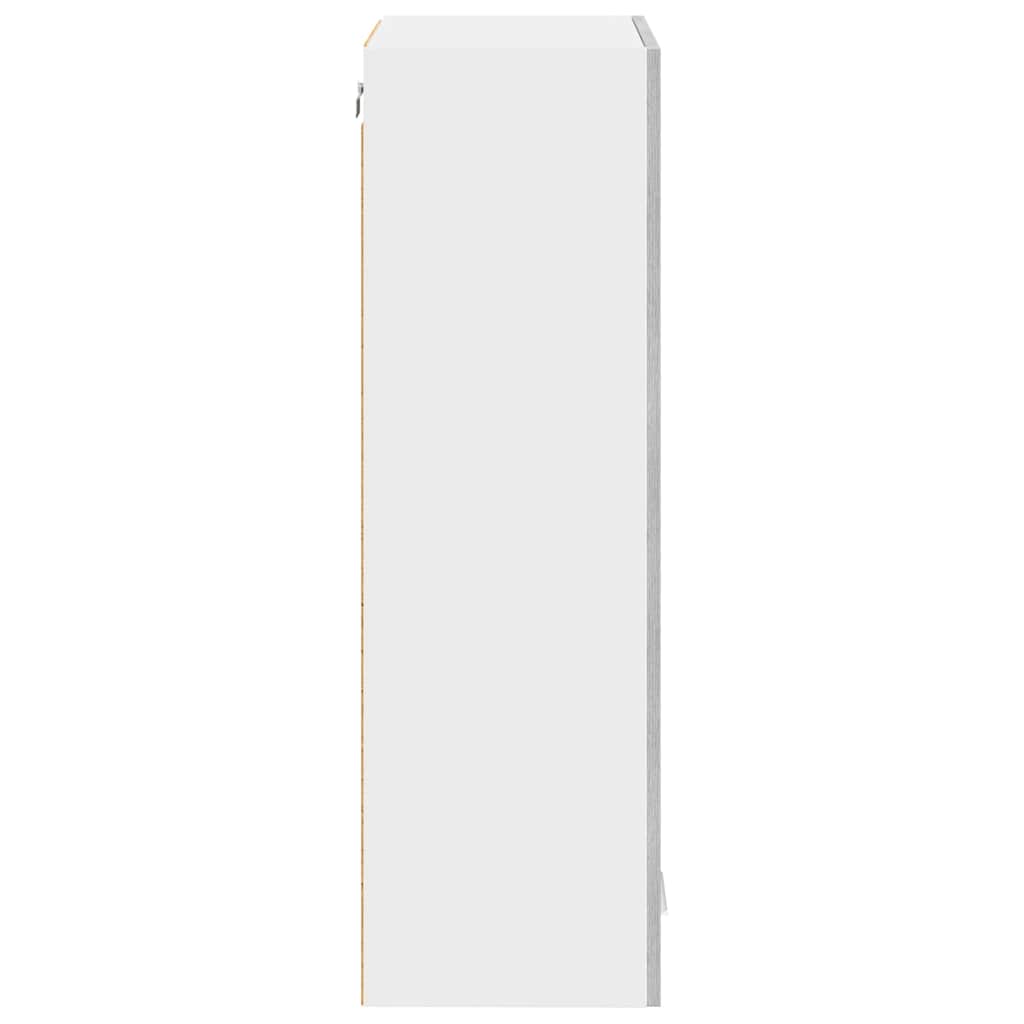 Κρεμαστό ντουλάπι με αποθήκευση Γκρίζο Σονομα 60 x 31 x 100 εκ.