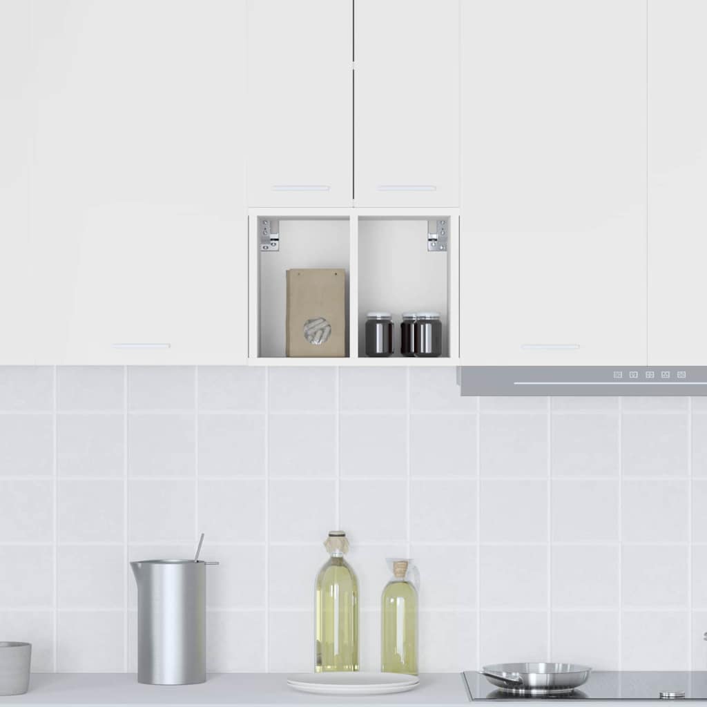 Κρεμαστό ντουλάπι Λευκό 30 x 29,5 x 40 εκ. Επεξεργασμένο ξύλο - Pakobazaar