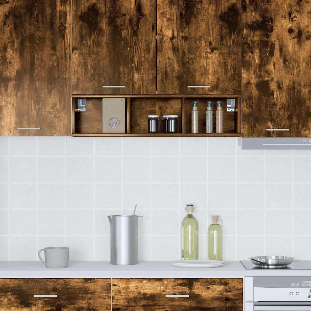 Κρεμαστό ντουλάπι Καπνιστό Δρύς 20 x 29,5 x 80 εκ.