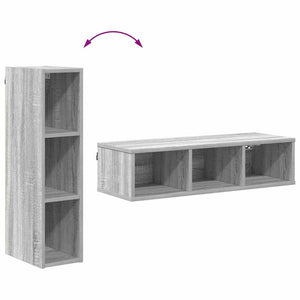 Κρεμαστό ντουλάπι Γκρίζο Σονομα 20 x 29,5 x 80 εκ. - Pakobazaar
