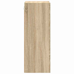 Κρεμαστό ντουλάπι με αποθήκευση Δρύς Sonoma 30 x 29,5 x 80 εκ. - Pakobazaar