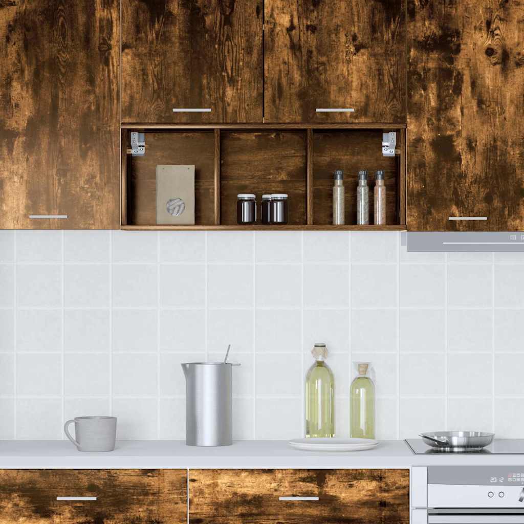 Κρεμαστό ντουλάπι Καπνιστό Δρύς 30 x 29,5 x 80 εκ.