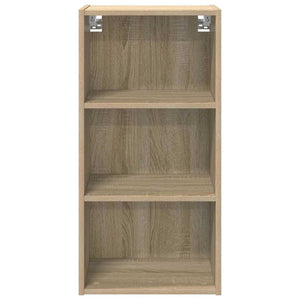 Κρεμαστό ντουλάπι με αποθήκευση Δρύς Sonoma 40 x 29,5 x 80 εκ. - Pakobazaar
