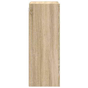 Κρεμαστό ντουλάπι με αποθήκευση Δρύς Sonoma 40 x 29,5 x 80 εκ. - Pakobazaar