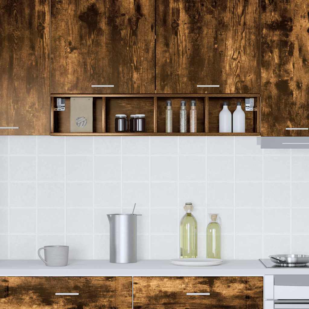 Κρεμαστό ντουλάπι Καπνιστό Δρύς 20 x 29,5 x 100 εκ.