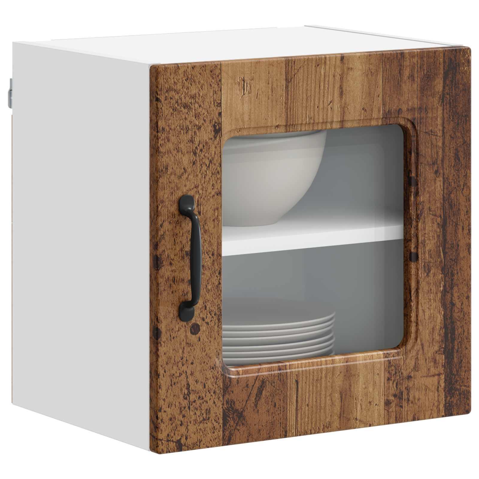 Πάνελ πλυντηρίου πιάτων με αποθήκευση Kalmar 2 pcs Παλιό ξύλο