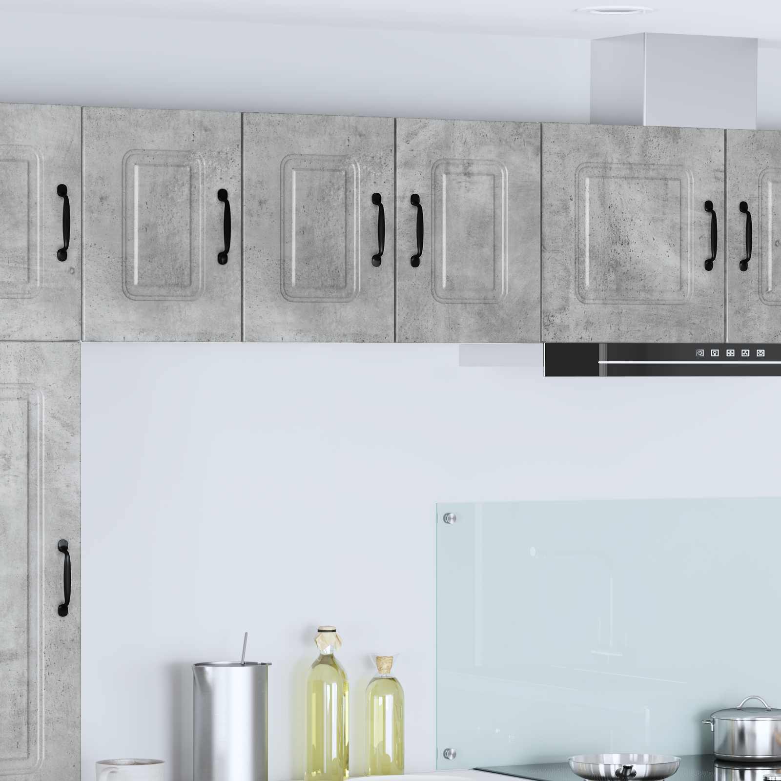 Πάνελ πλυντηρίου πιάτων Kalmar 2 pcs Σκυρόδεμα Γκρι