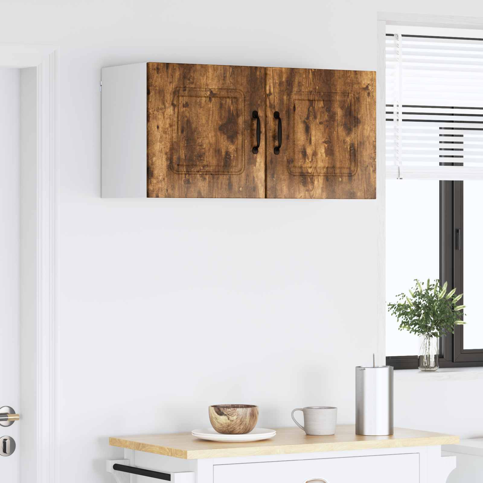 Ντουλάπα Κουζίνας Kalmar 2 pcs Καπνιστό Δρύς 40 x 31 x 40 εκ.