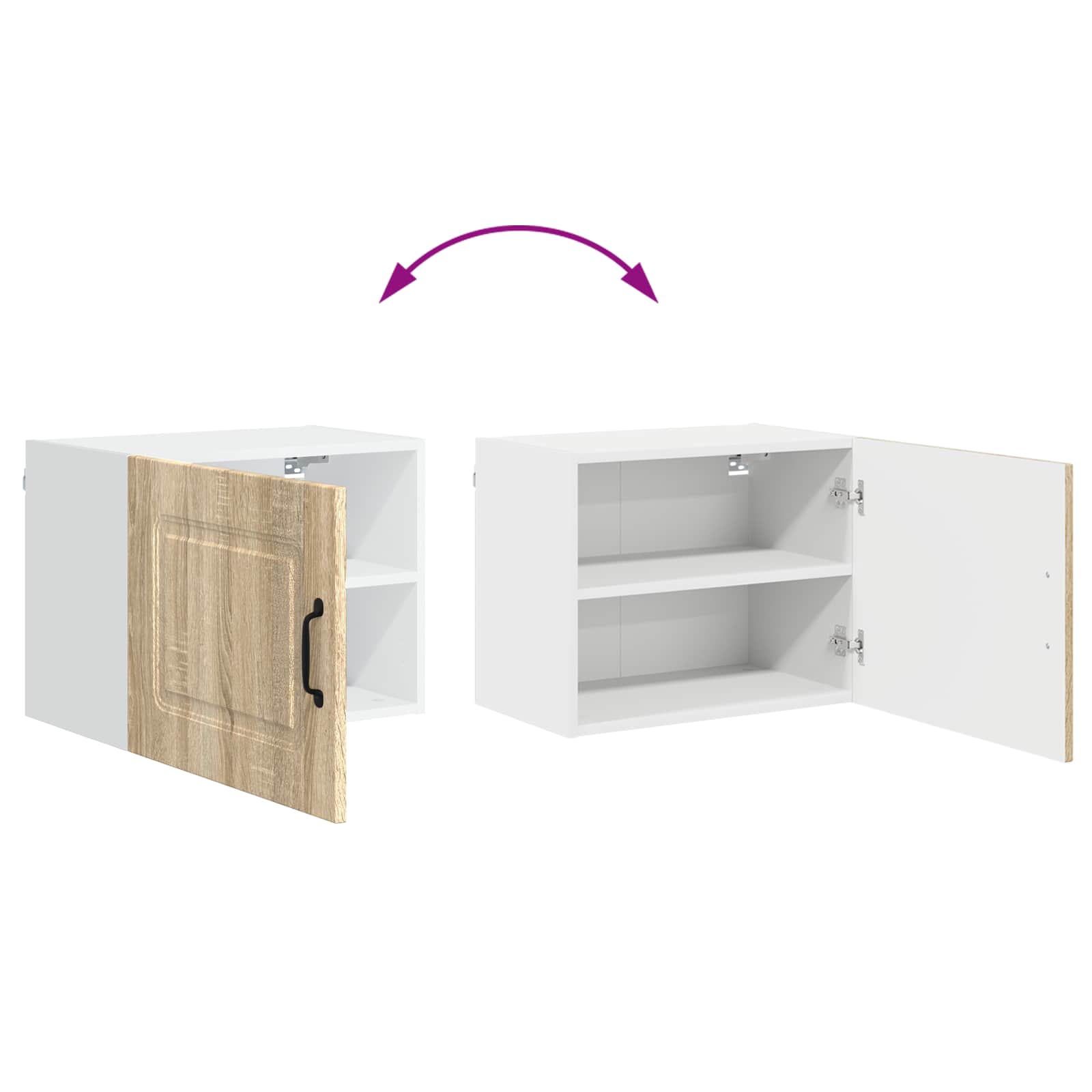 Ντουλάπα Κουζίνας Kalmar 2 pcs Δρύς Sonoma 50 x 31 x 40 εκ.