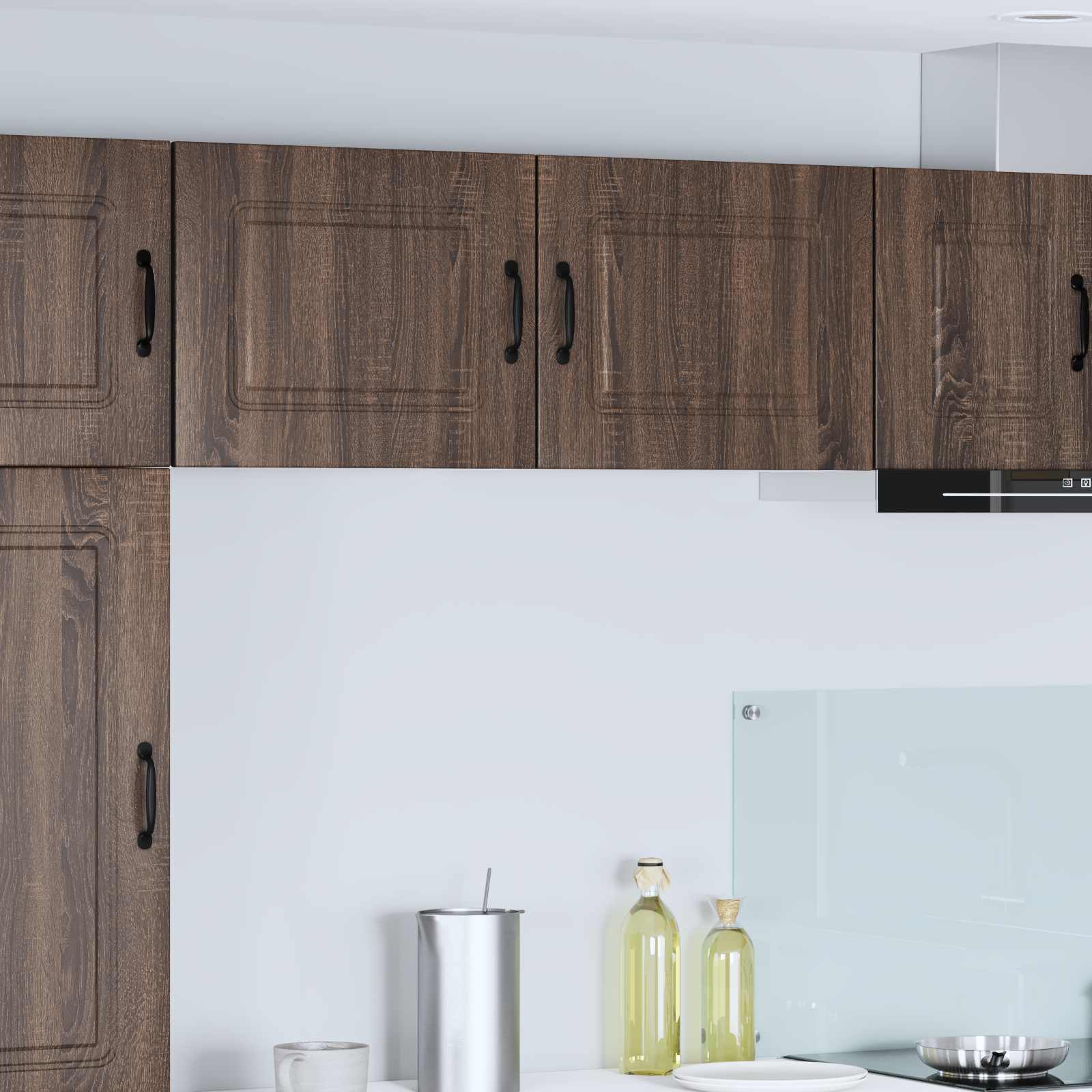 Πάνελ πλυντηρίου πιάτων Kalmar 2 pcs Καφέ δρυς 50 x 31 x 40 εκ.