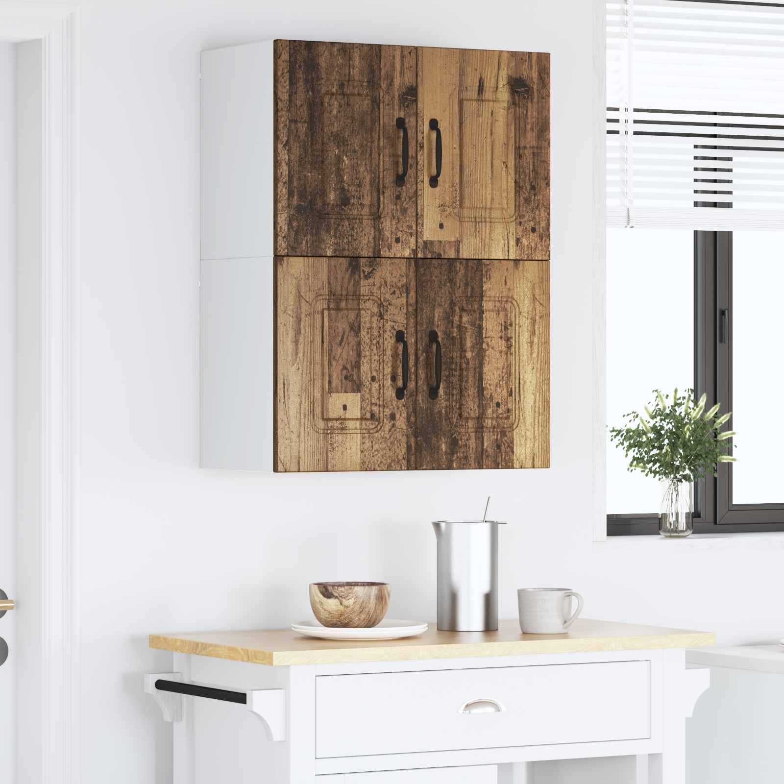 Πάνελ πλυντηρίου πιάτων Kalmar 2 pcs Παλιό ξύλο 60 x 31 x 40 εκ