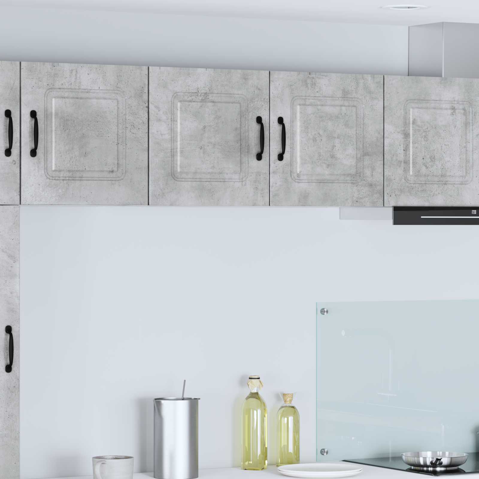 Ντουλάπα Κουζίνας Kalmar Σκυρόδεμα Γκρι 80 x 31 x 40 εκ