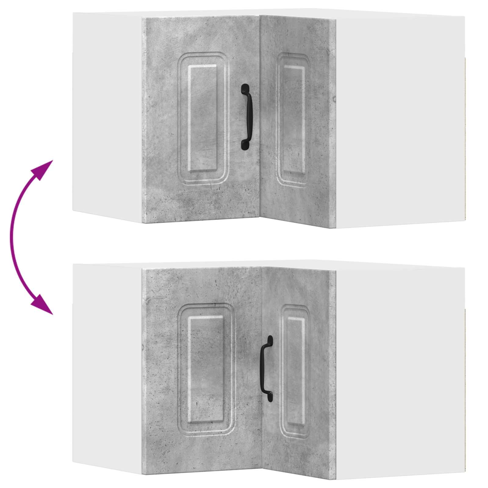 Ντουλάπα Κουζίνας με αποθήκευση Kalmar Λευκό 57 x 57 x 40 εκ.