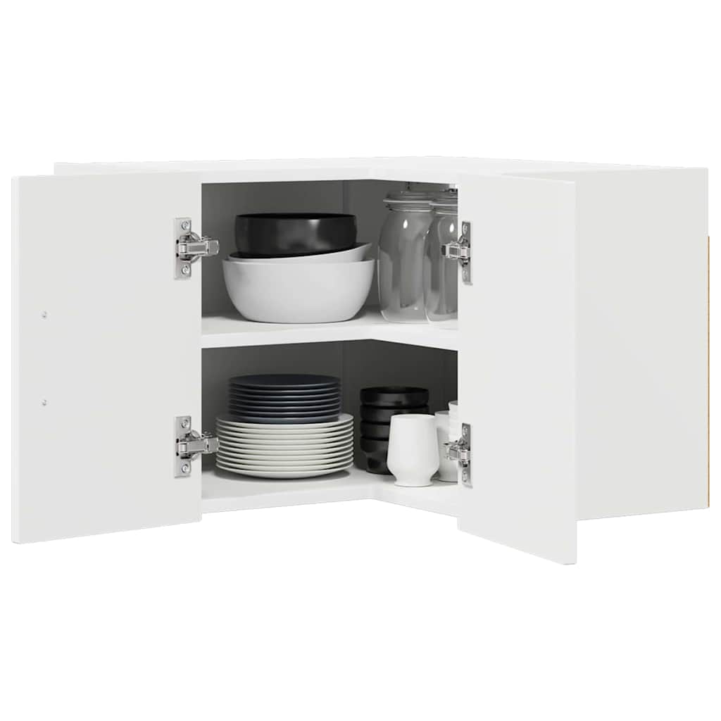 Ντουλάπα Κουζίνας με αποθήκευση Kalmar Λευκό 57 x 57 x 40 εκ.