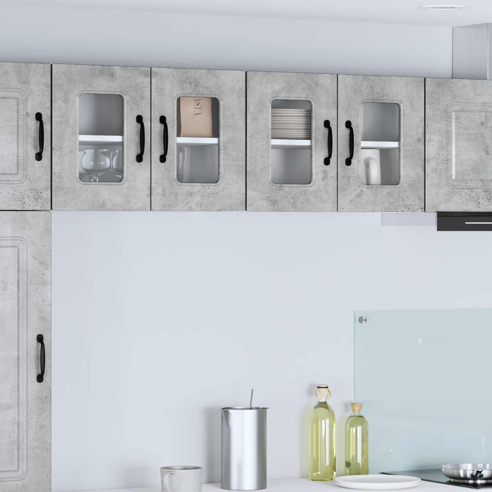 Πάνελ πλυντηρίου πιάτων Kalmar Σκυρόδεμα Γκρι 60 x 31 x 40 εκ