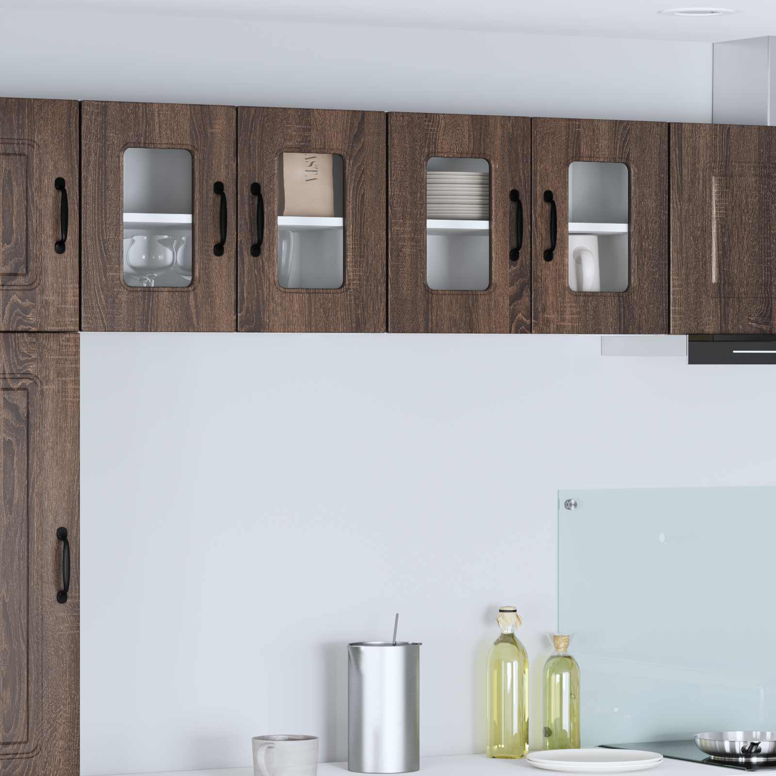 Πάνελ πλυντηρίου πιάτων Kalmar Καφέ δρυς 60 x 31 x 40 εκ