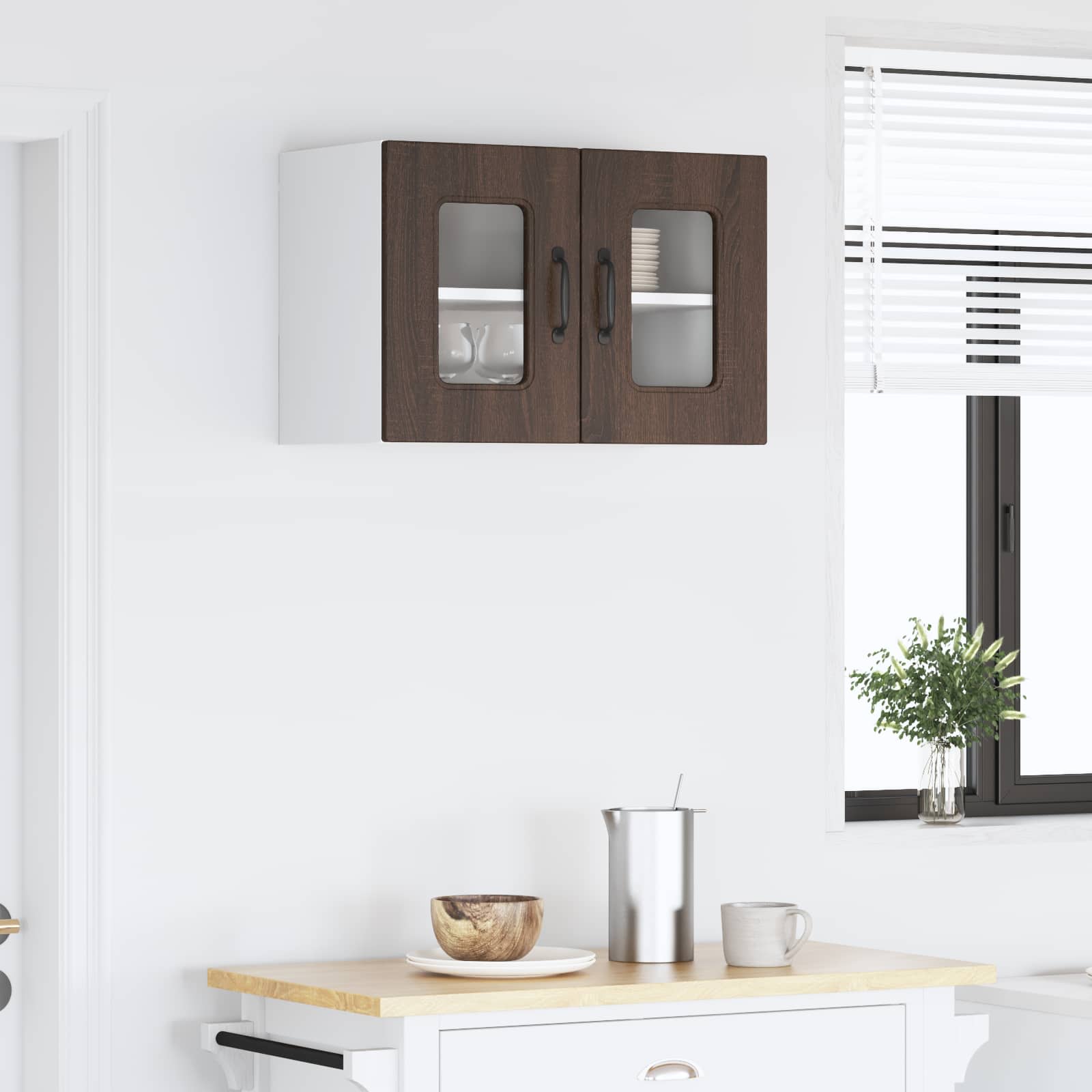 Πάνελ πλυντηρίου πιάτων Kalmar Καφέ δρυς 60 x 31 x 40 εκ