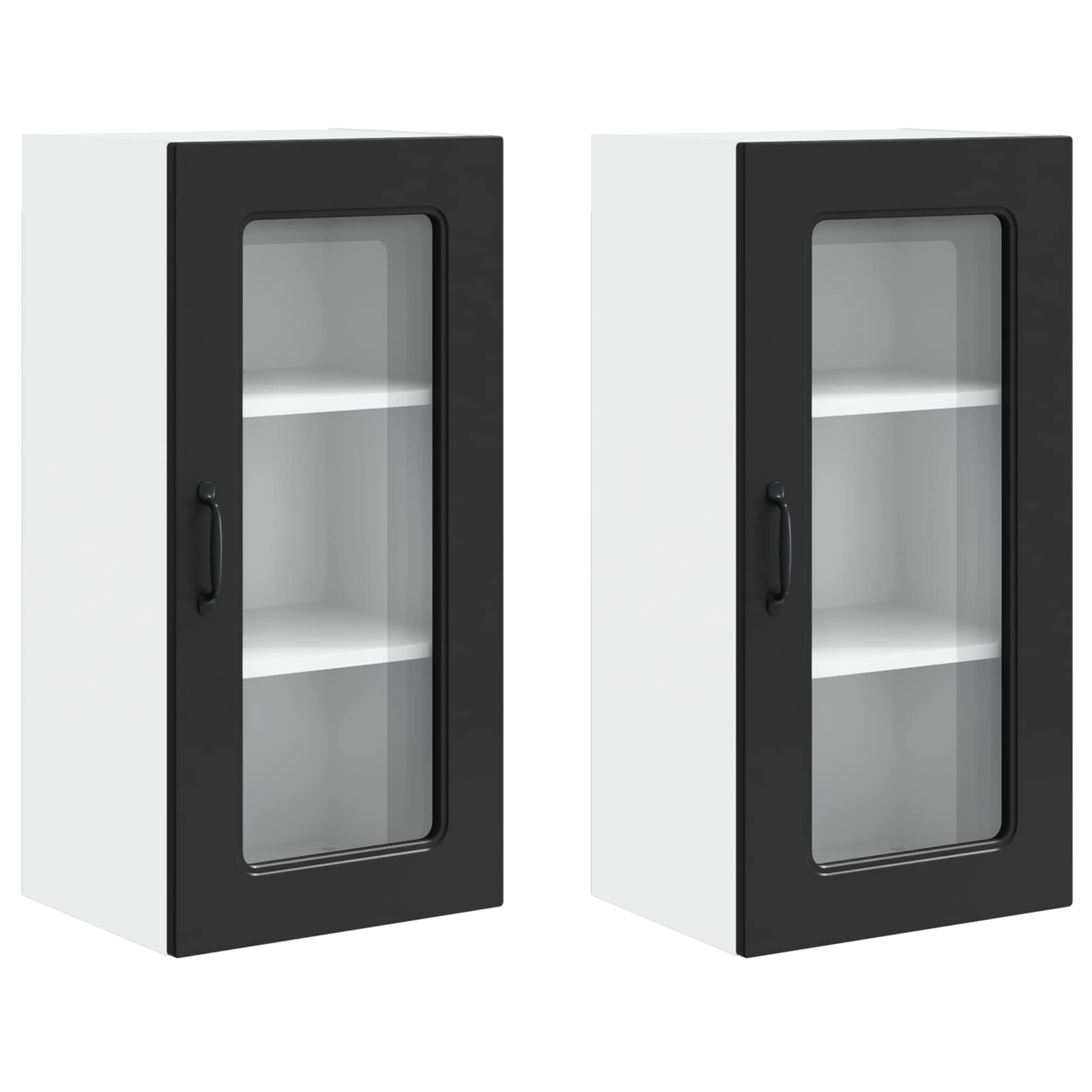 Πάνελ πλυντηρίου πιάτων Kalmar 2 pcs Μαύρο 40 x 31 x 80 εκ.