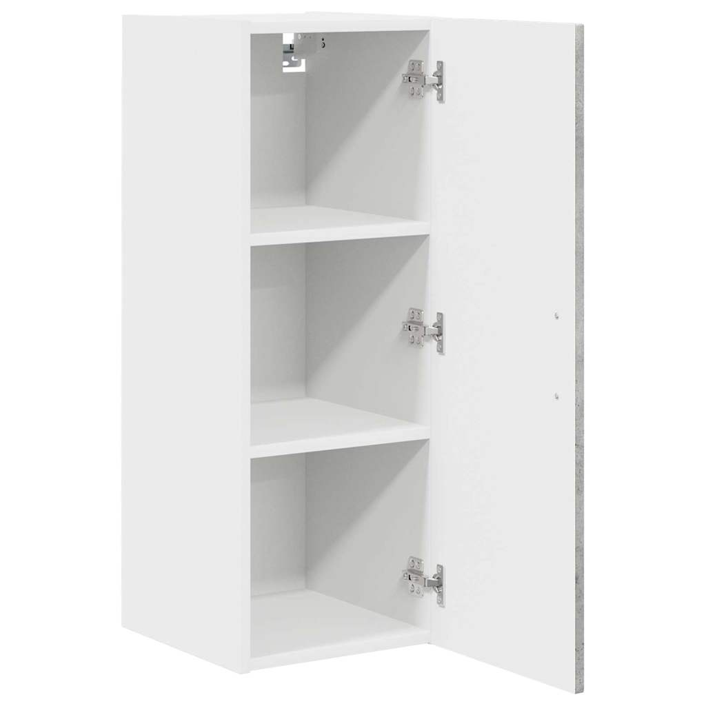 Ντουλάπα Κουζίνας Kalmar 2 pcs Σκυρόδεμα Γκρι 30 x 31 x 80 εκ.
