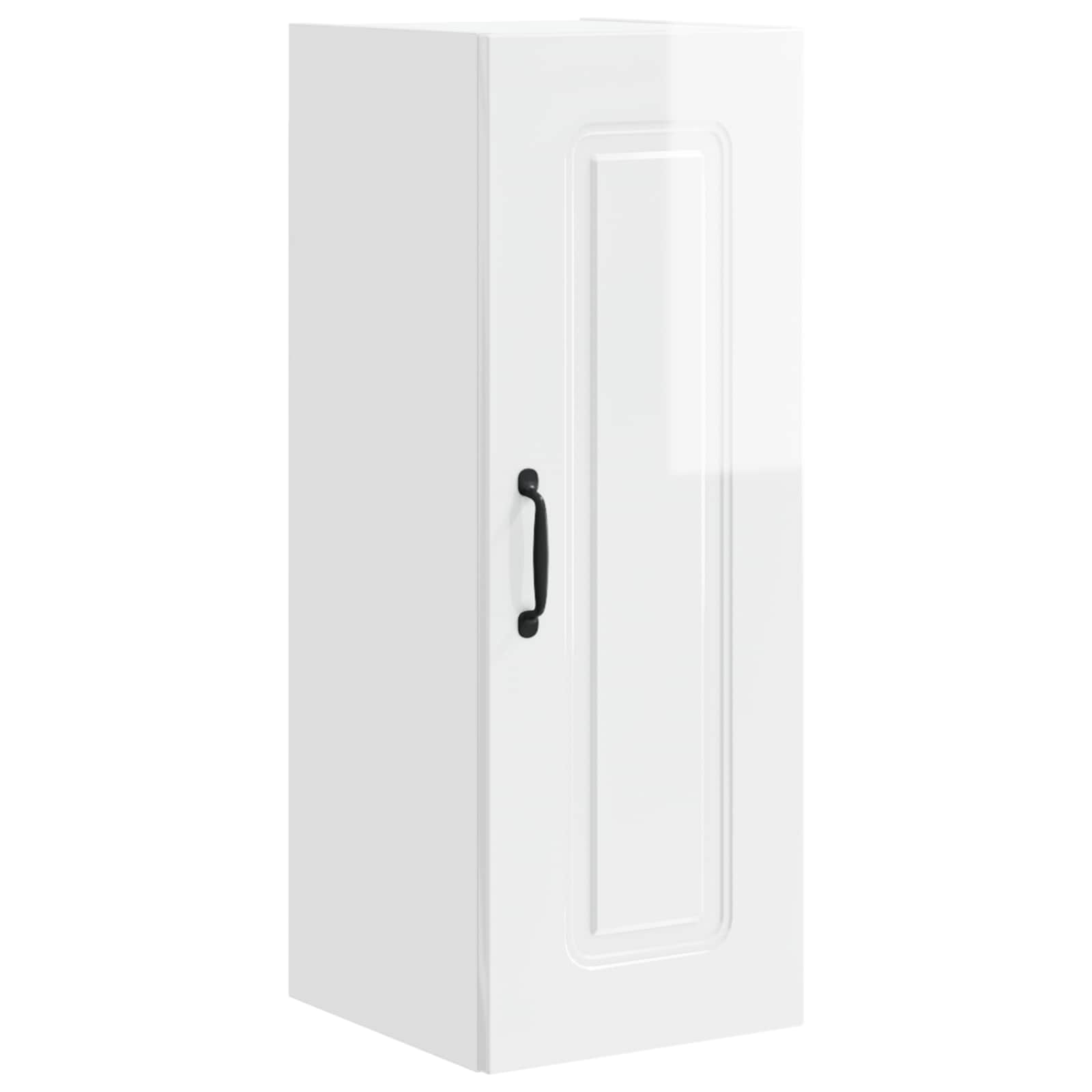 Ντουλάπα Κουζίνας Kalmar Υψηλής γυαλάδας λευκό 30 x 31 x 80 εκ.