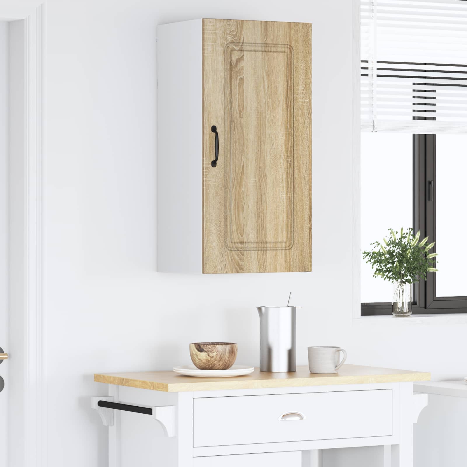 Ντουλάπα Κουζίνας Kalmar Δρύς Sonoma 40 x 31 x 80 εκ.