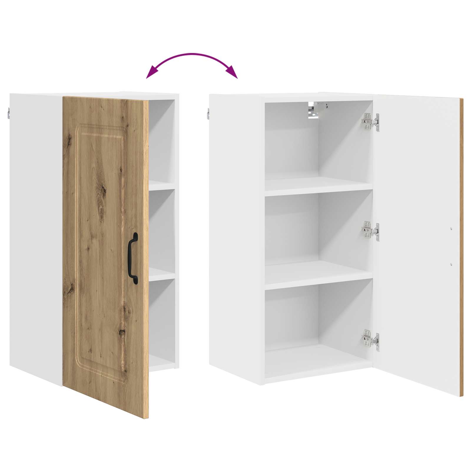 Πάνελ πλυντηρίου πιάτων Kalmar Artisan Oak 40 x 31 x 80 εκ.