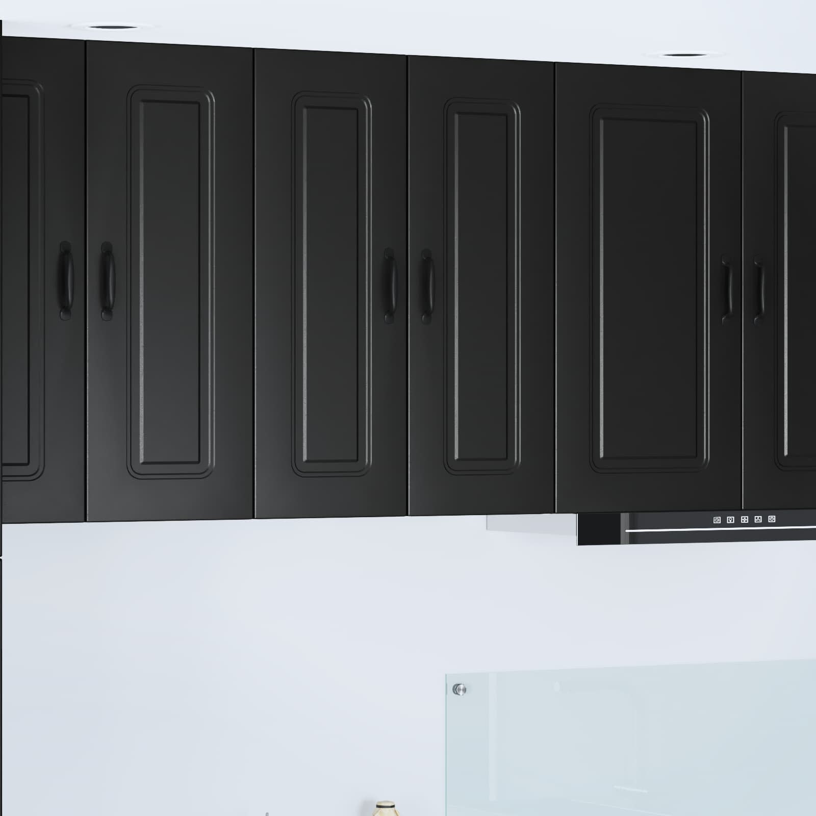 Ντουλάπα Κουζίνας με αποθήκευση Kalmar Μαύρο 60 x 31 x 80 εκ. - Pakobazaar