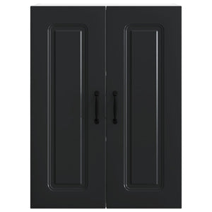 Ντουλάπα Κουζίνας με αποθήκευση Kalmar Μαύρο 60 x 31 x 80 εκ. - Pakobazaar