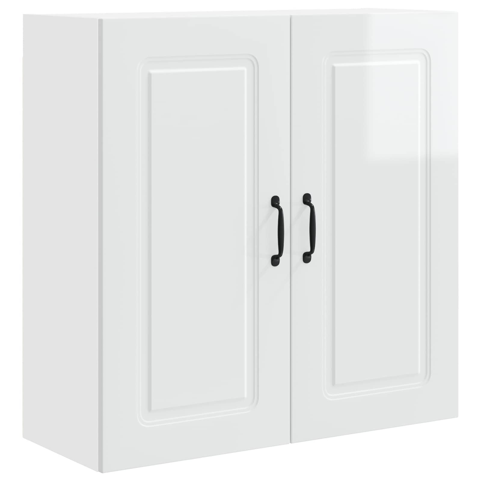 Ντουλάπα Κουζίνας Kalmar Υψηλής γυαλάδας λευκό 80 x 31 x 80 εκ. - Pakobazaar