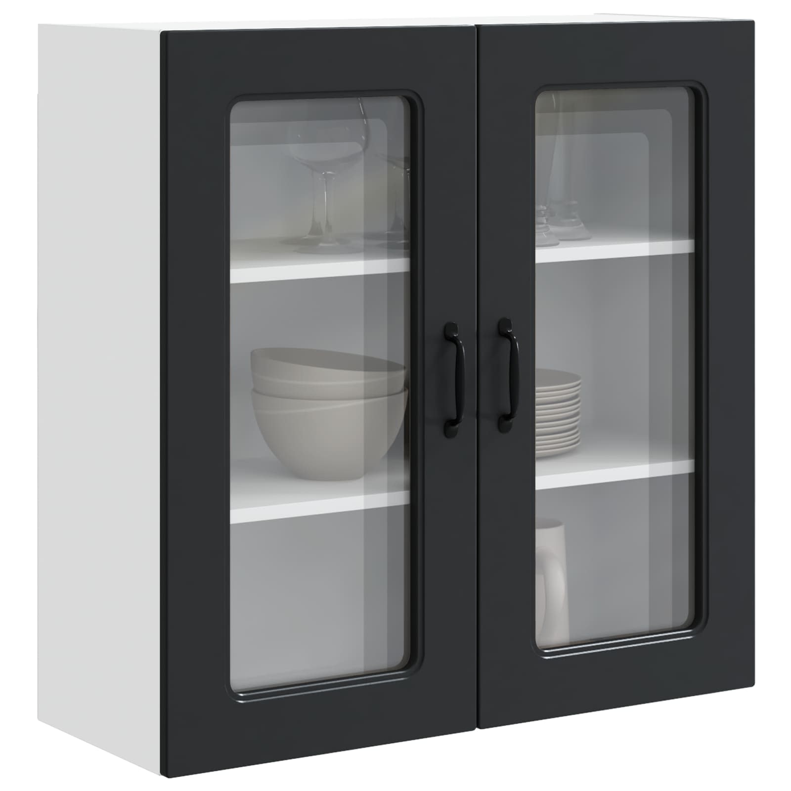Πάνελ πλυντηρίου πιάτων Kalmar Μαύρο 80 x 31 x 80 εκ.