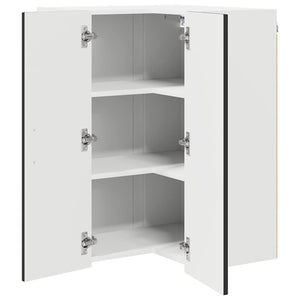 Ντουλάπα Κουζίνας με αποθήκευση Kalmar Μαύρο 57 x 57 x 80 εκ. - Pakobazaar
