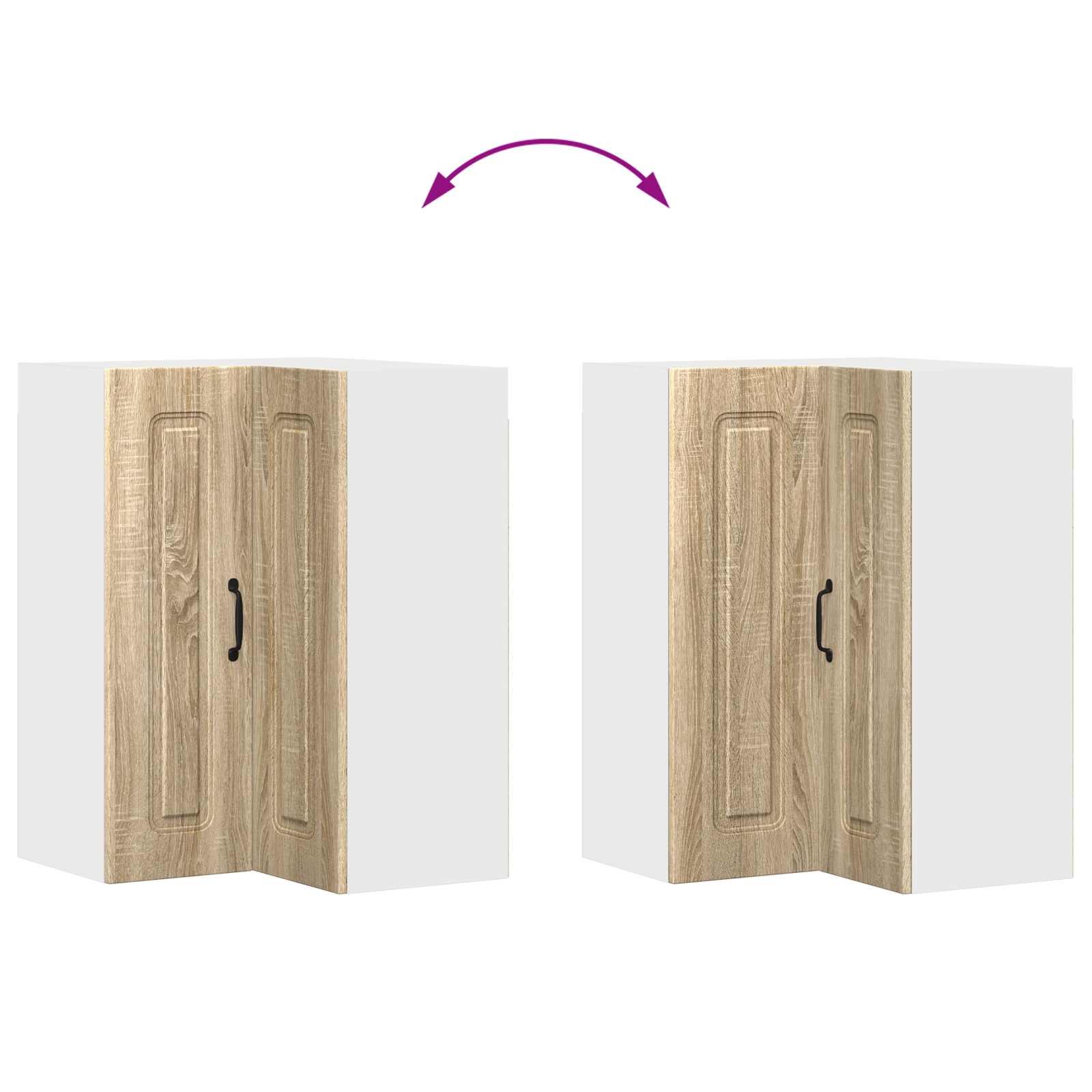 Πάνελ πλυντηρίου πιάτων Kalmar Δρύς Sonoma 57 x 57 x 80 εκ.