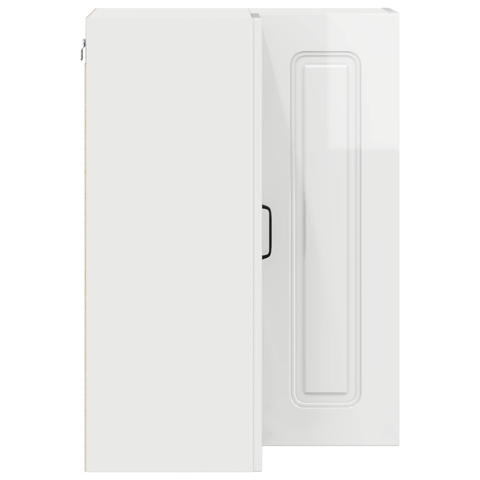 Ντουλάπα Κουζίνας Kalmar Υψηλής γυαλάδας λευκό 57 x 57 x 80 εκ. - Pakobazaar