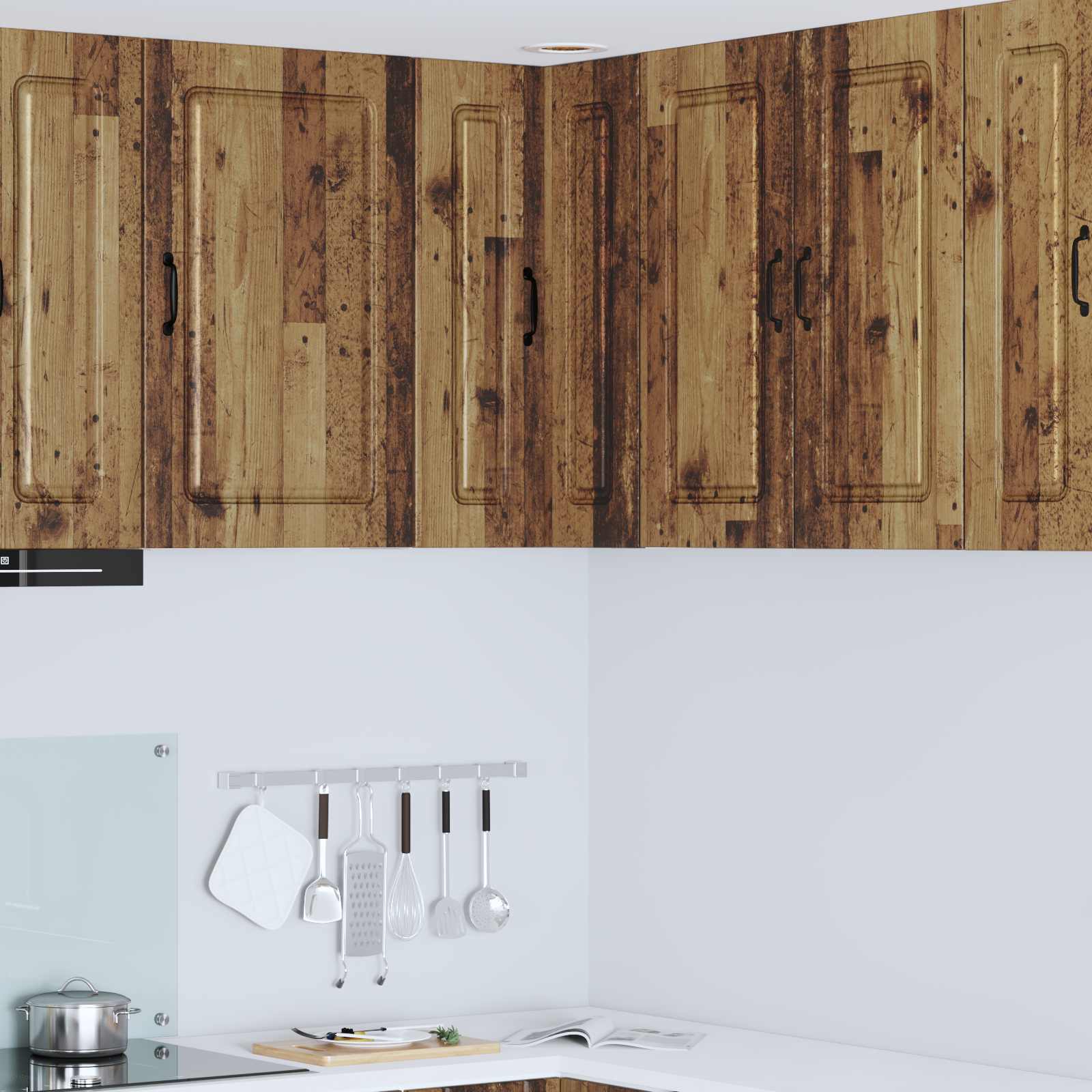 Πάνελ πλυντηρίου πιάτων Kalmar Παλιό ξύλο 57 x 57 x 80 εκ.