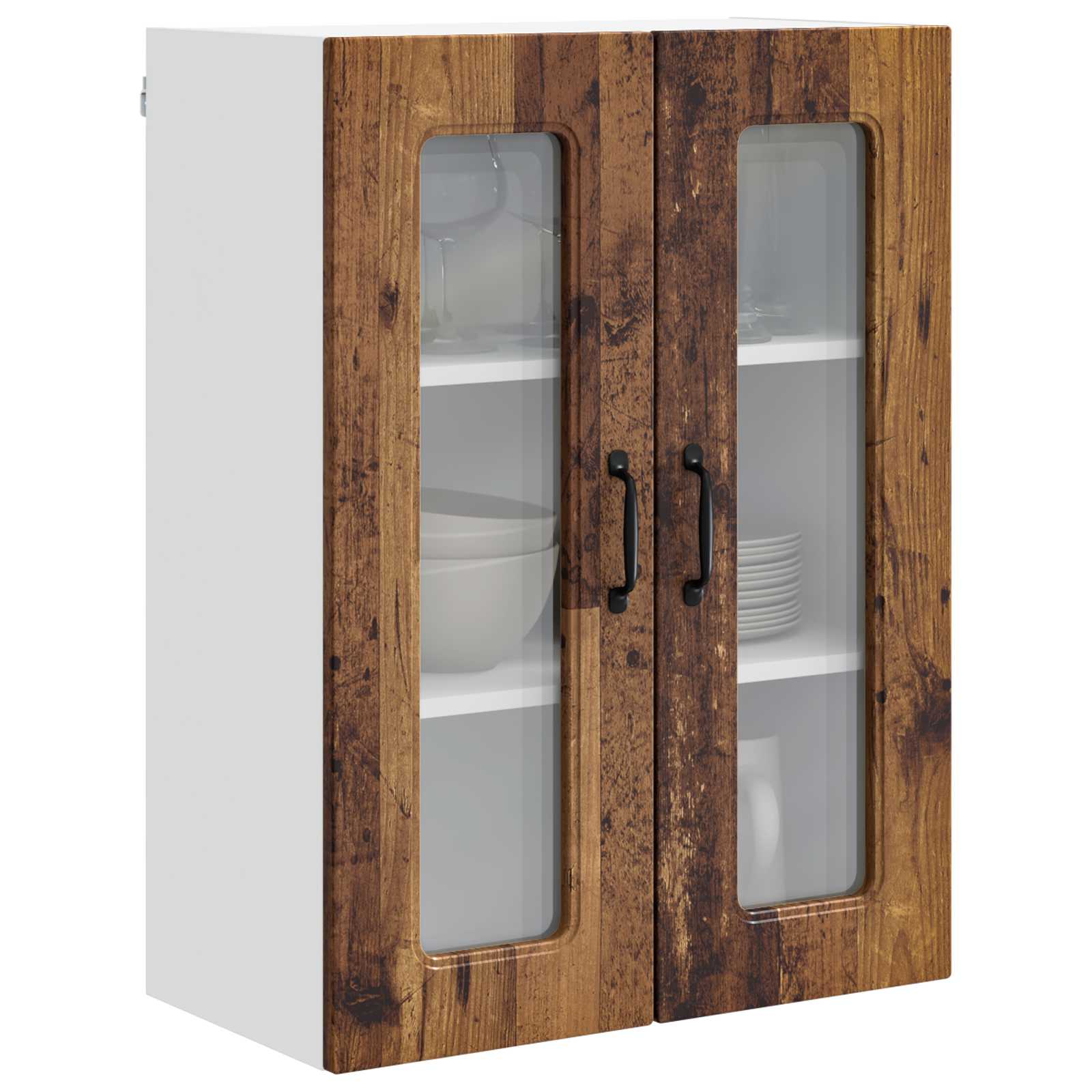 Ντουλάπα Κουζίνας Kalmar Παλιό ξύλο 60 x 31 x 80 εκ. - Pakobazaar