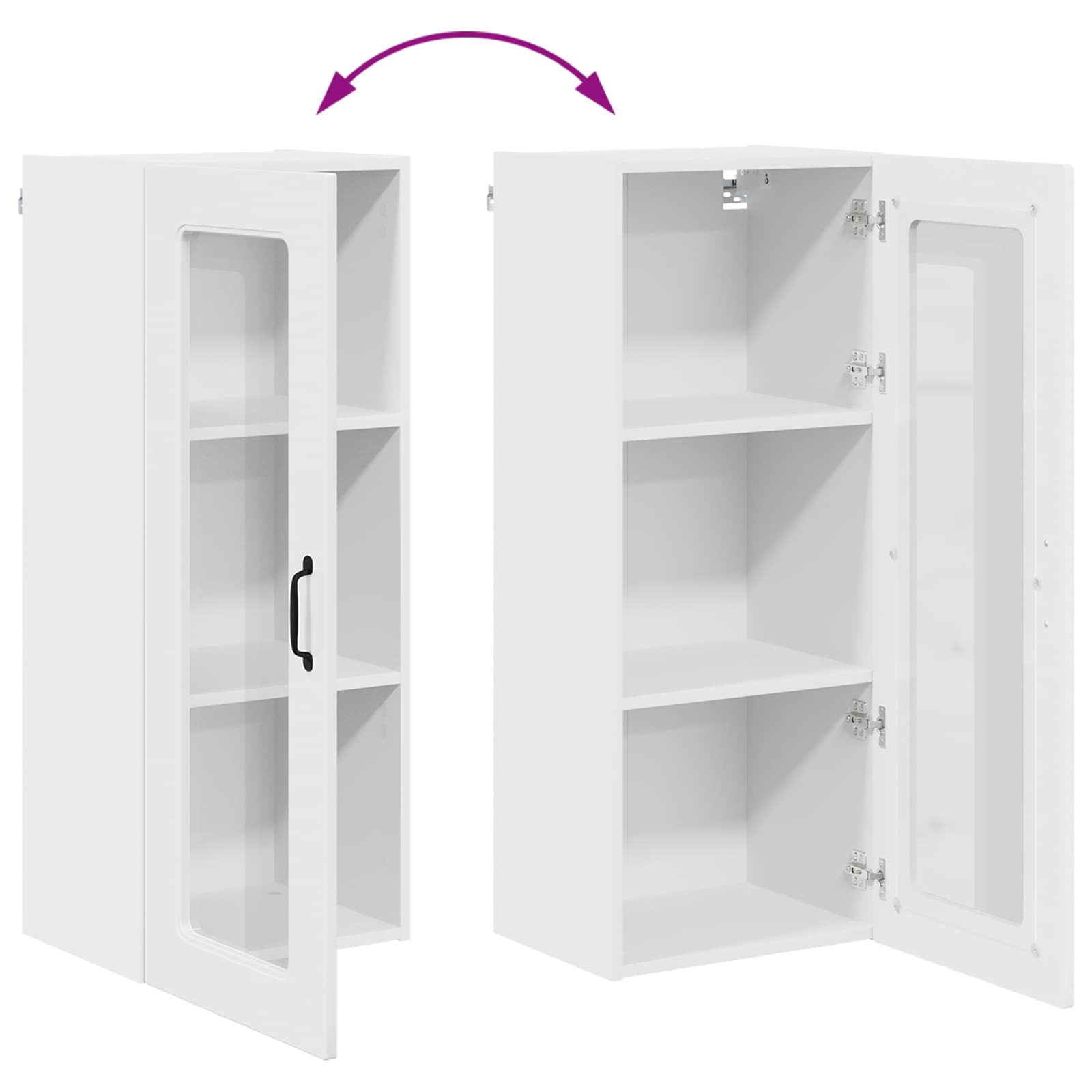 Πάνελ πλυντηρίου πιάτων Kalmar Υψηλής γυαλάδας λευκό