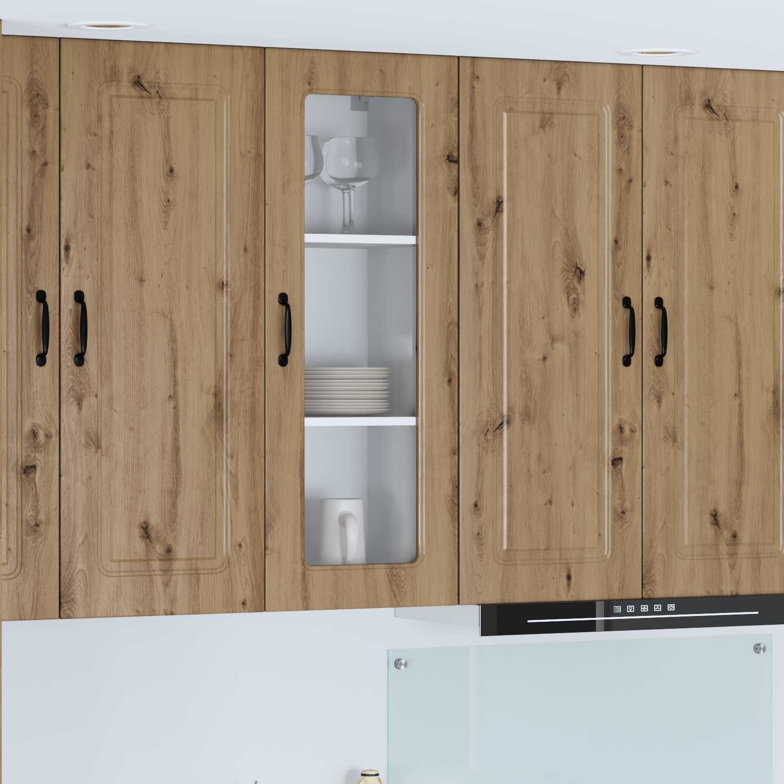 Ντουλάπα Κουζίνας Kalmar Artisan Oak 40 x 31 x 100 εκ.