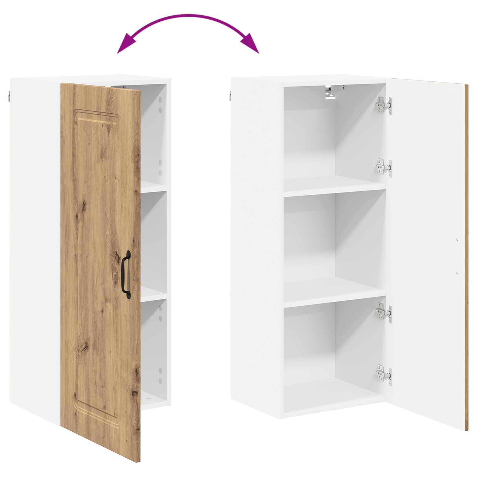 Πάνελ πλυντηρίου πιάτων Kalmar Artisan Oak 40 x 31 x 100 εκ.