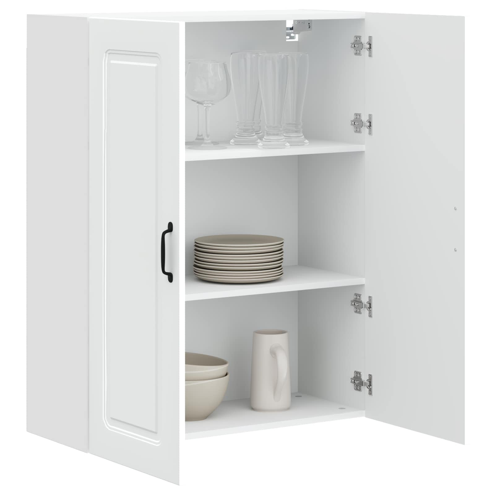 Ντουλάπα Κουζίνας με αποθήκευση Kalmar Λευκό 80 x 31 x 100 εκ. - Pakobazaar