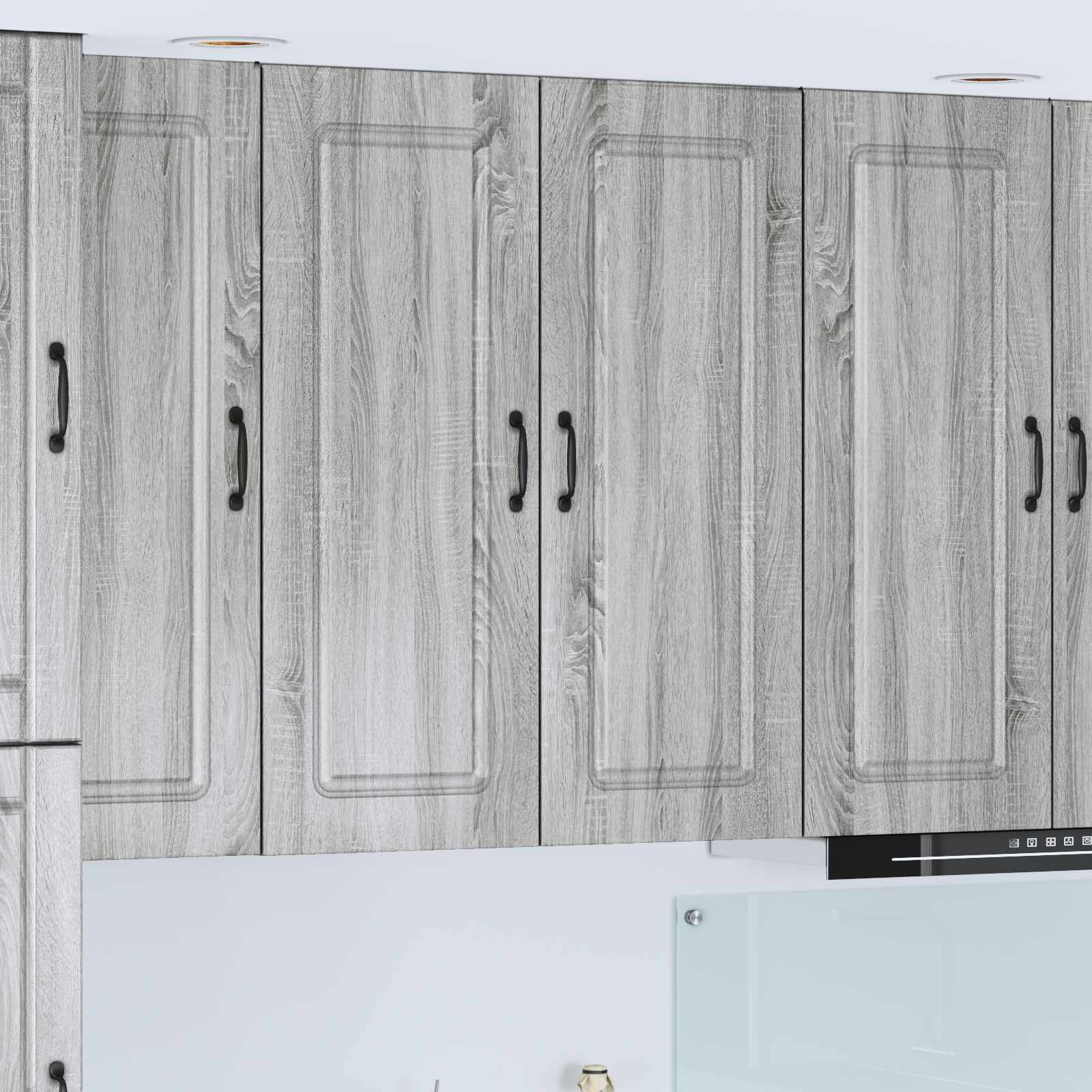 Ντουλάπα Κουζίνας Kalmar Γκρίζο Σονομα 80 x 31 x 100 εκ. - Pakobazaar