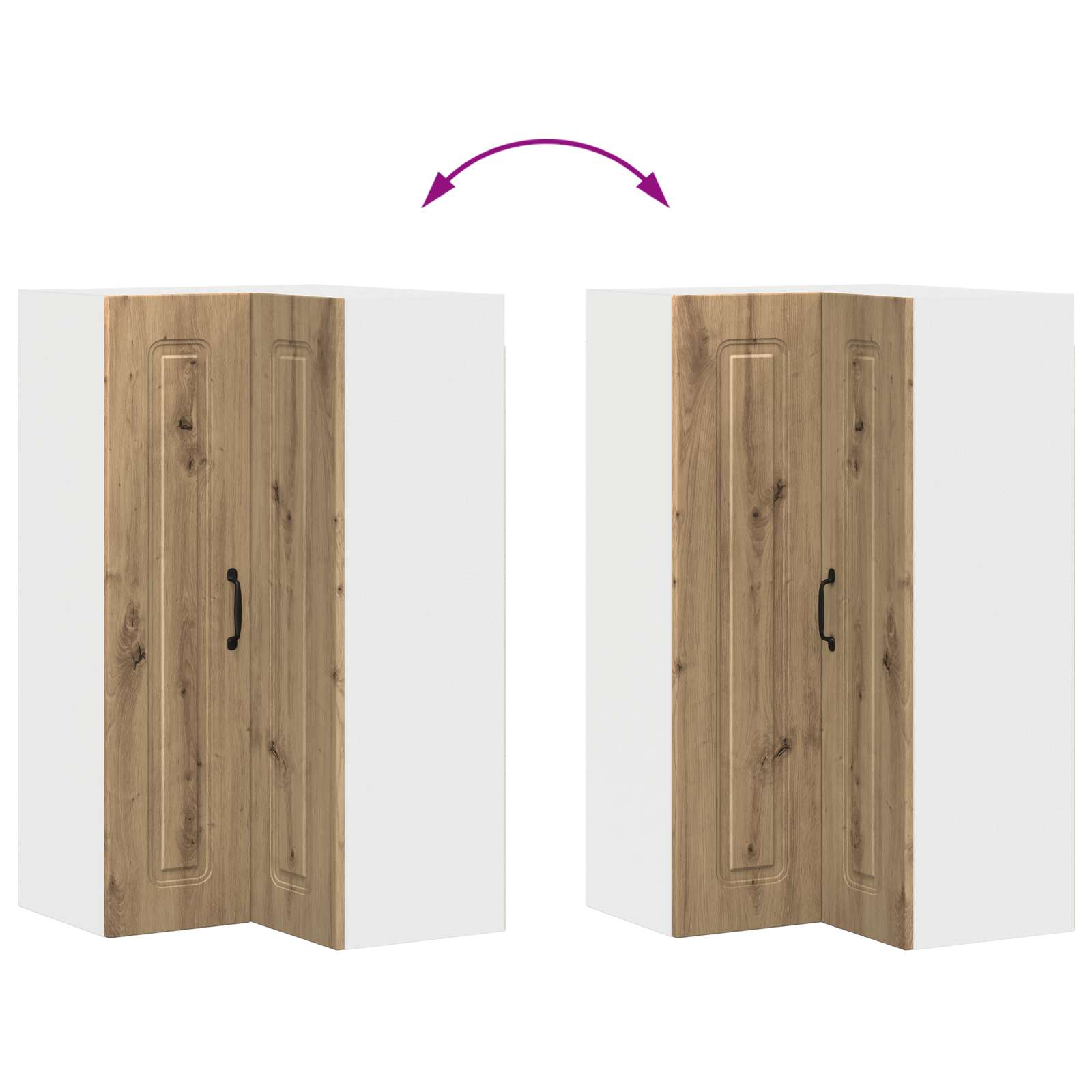 Πάνελ πλυντηρίου πιάτων Kalmar Artisan Oak 57 x 57 x 100 εκ.