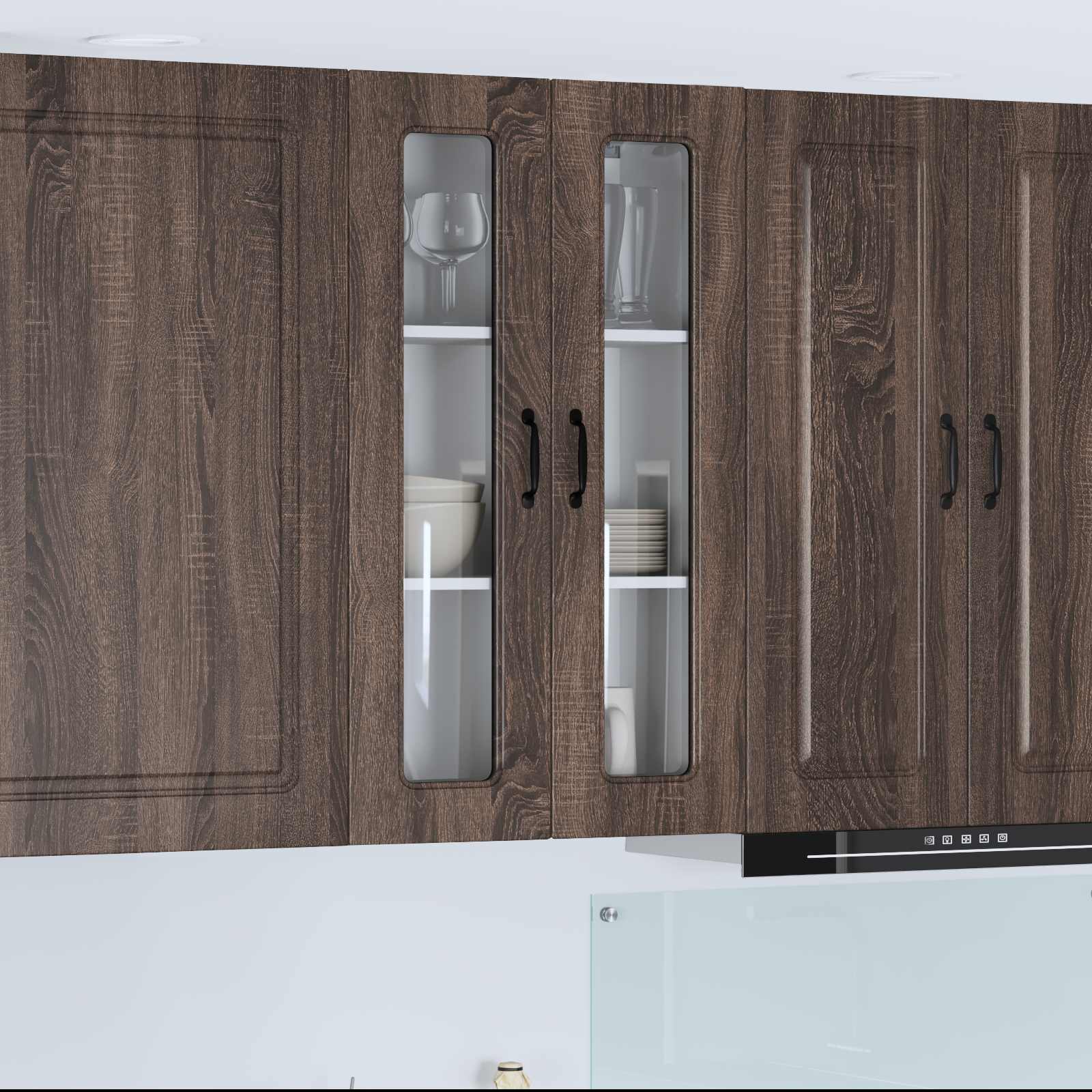 Ντουλάπα Κουζίνας Kalmar Καφέ δρυς 60 x 31 x 100 εκ.