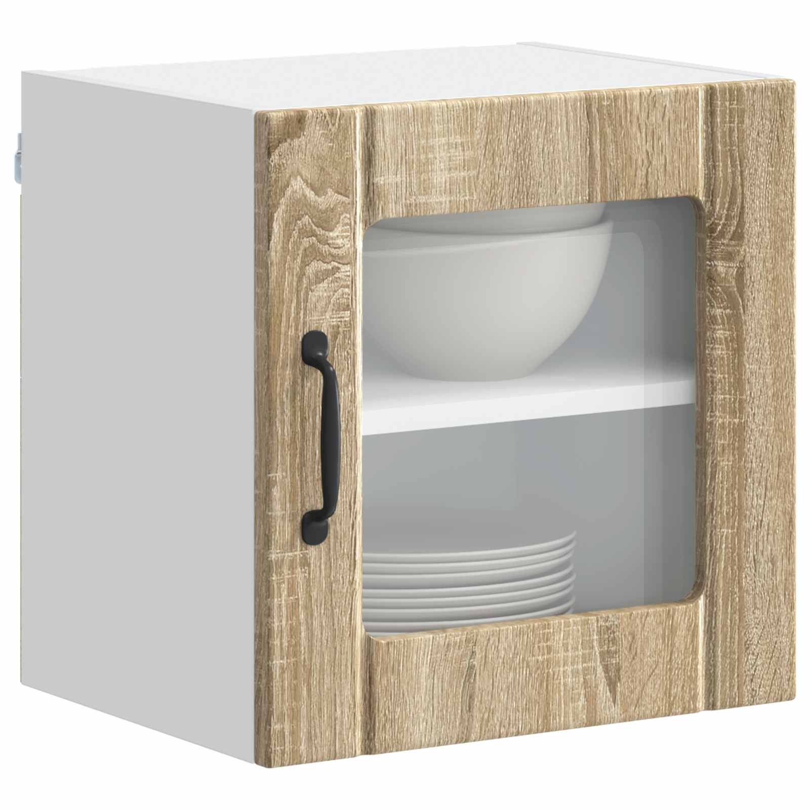 Ραφιέρα τοίχου LUCCA Sonoma Δρυς 40 x 31 x 40 εκ.