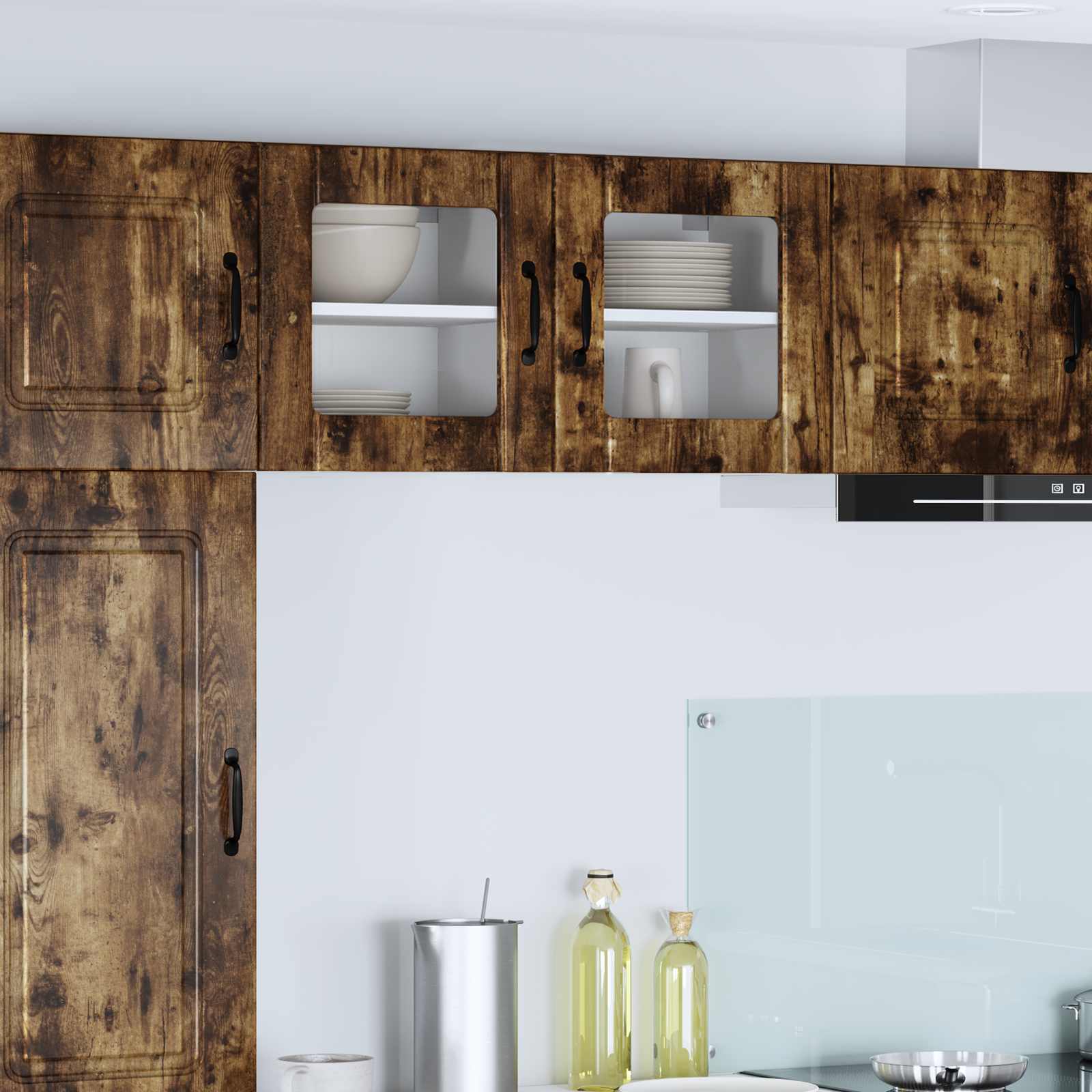 Ντουλάπα Κουζίνας Lucca Καπνισμένο Ξύλο Δρυός 40 x 31 x 40 εκ.