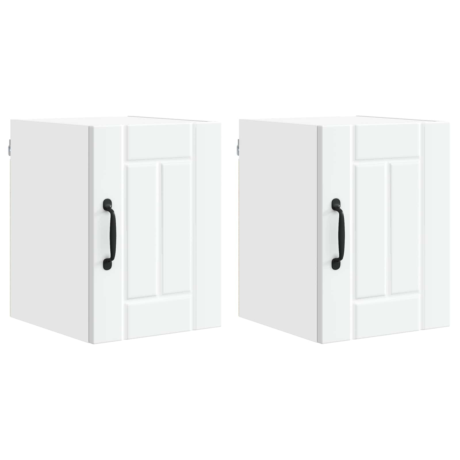 Ντουλάπα Κουζίνας 2 pcs Λευκό 30 x 31 x 40 εκ.