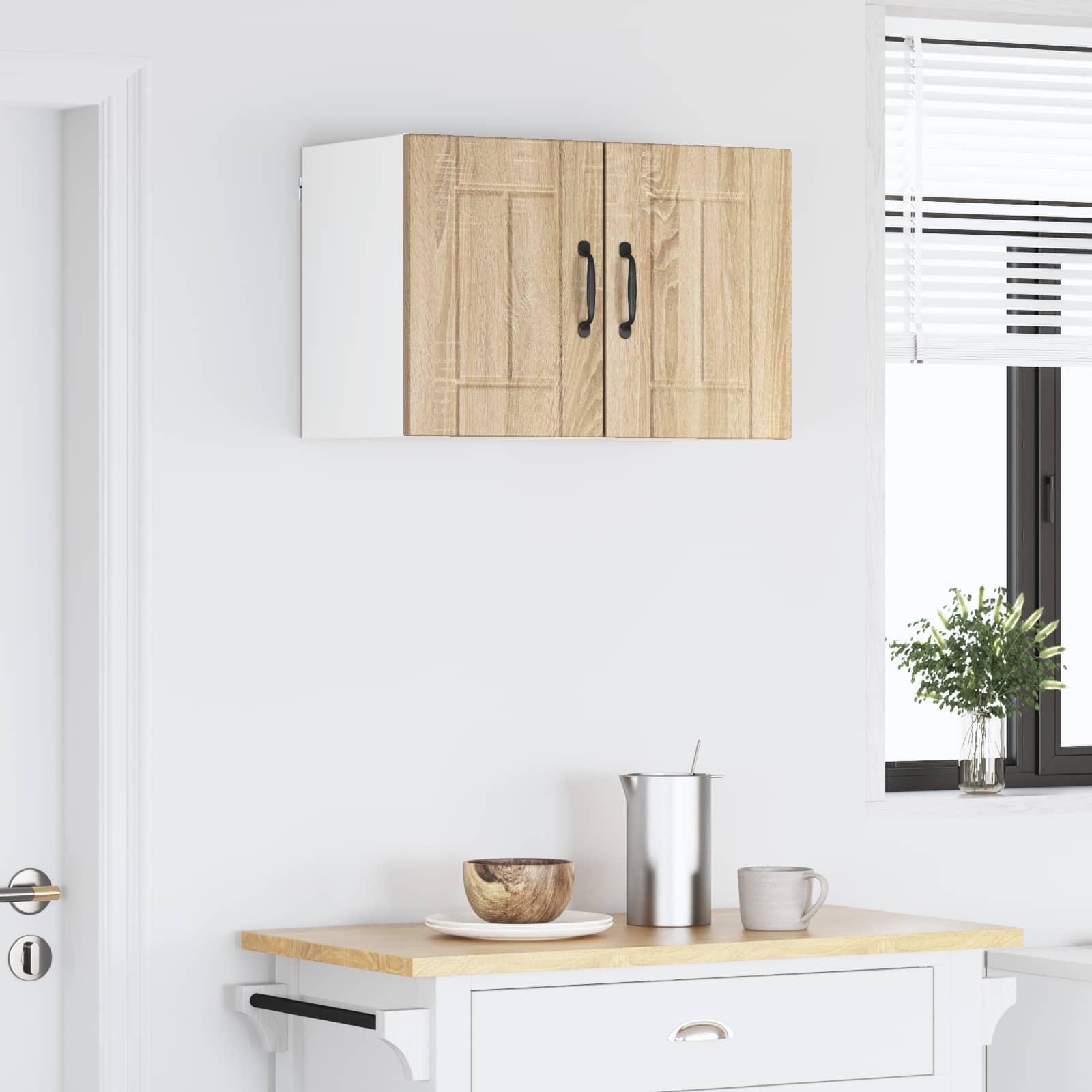 Ντουλάπα Τοίχου LUCCA 2 pcs Sonoma Δρυς 30 x 31 x 40 εκ.