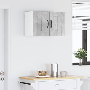 Ντουλάπα Κουζίνας Lucca 2 pcs Σκυρόδεμα Γκρι 30 x 31 x 40 εκ. - Pakobazaar