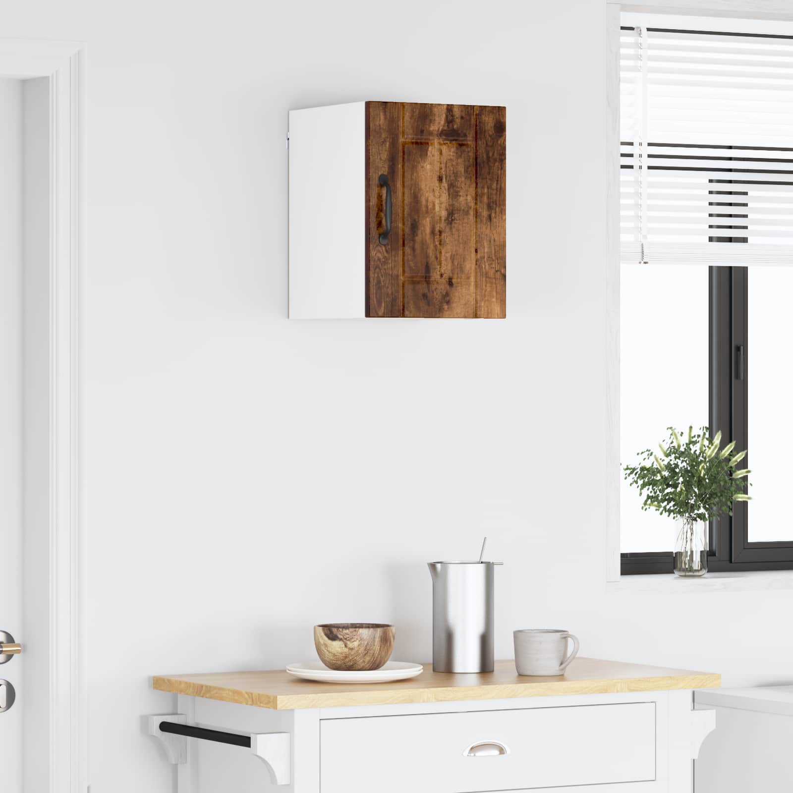 Πάνελ πλυντηρίου πιάτων Lucca Καπνισμένο Ξύλο Δρυός